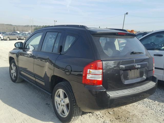 1J4NT4FB5AD593839 - 2010 JEEP COMPASS SP BLACK photo 3