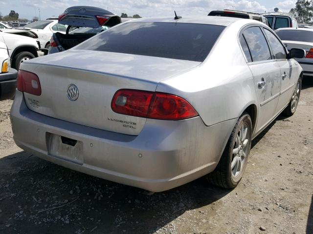 1G4HD57276U132620 - 2006 BUICK LUCERNE CX SILVER photo 4