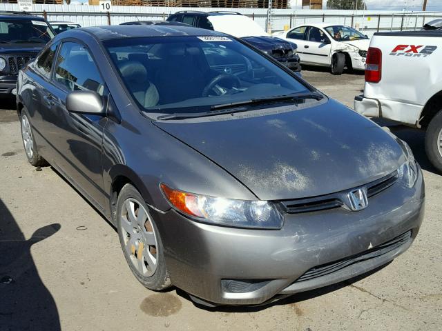 2HGFG12627H535013 - 2007 HONDA CIVIC LX CHARCOAL photo 1