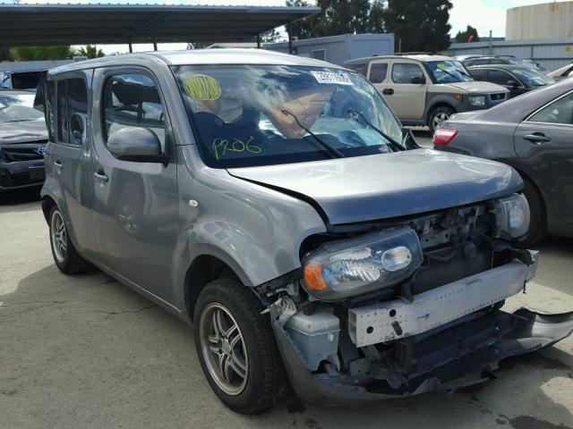 JN8AZ2KR1AT153668 - 2010 NISSAN CUBE BASE SILVER photo 1