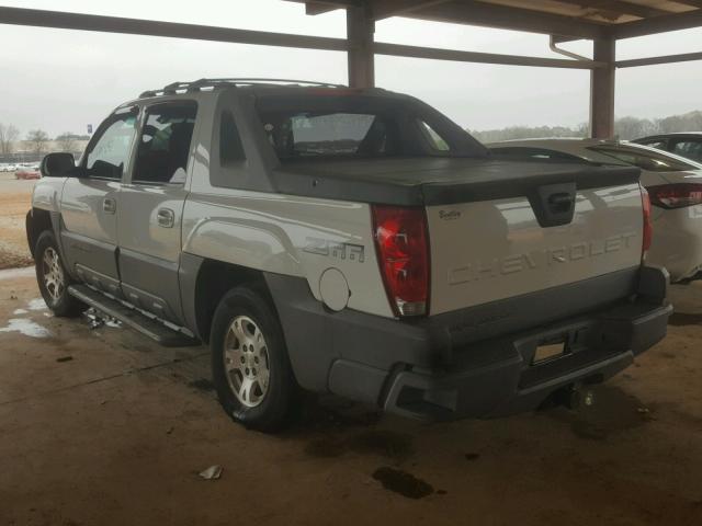 3GNEC13T32G265591 - 2002 CHEVROLET AVALANCHE WHITE photo 3