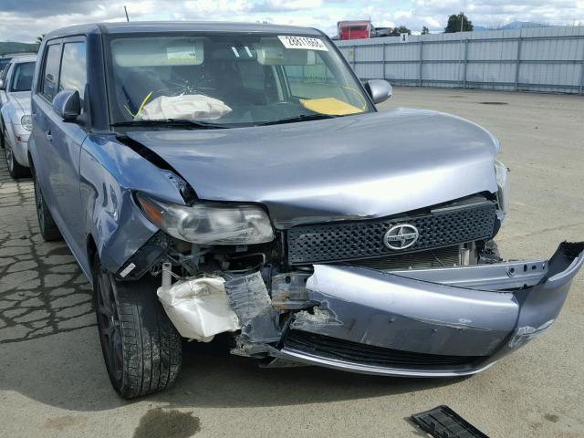 JTLKE50E891064799 - 2009 TOYOTA SCION XB ნაცრისფერი ფოტო 1