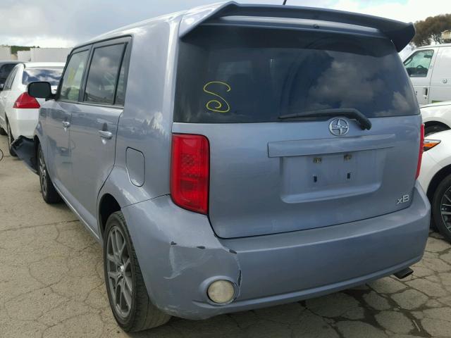 JTLKE50E891064799 - 2009 TOYOTA SCION XB ნაცრისფერი ფოტო 3