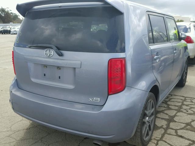 JTLKE50E891064799 - 2009 TOYOTA SCION XB ნაცრისფერი ფოტო 4