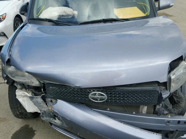JTLKE50E891064799 - 2009 TOYOTA SCION XB ნაცრისფერი ფოტო 7