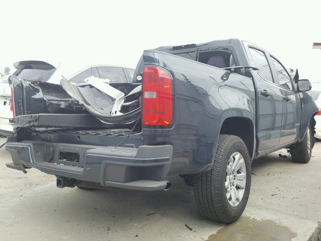 1GCGSCEN9J1115982 - 2018 CHEVROLET COLORADO L BLUE photo 4