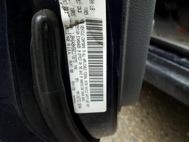 1J8HG48N56C173275 - 2006 JEEP COMMANDER ლურჯი ფოტო 10