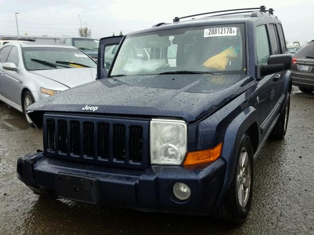 1J8HG48N56C173275 - 2006 JEEP COMMANDER ლურჯი ფოტო 2