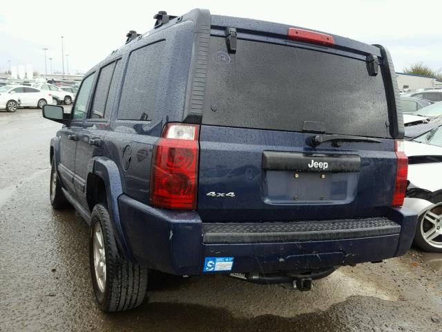 1J8HG48N56C173275 - 2006 JEEP COMMANDER ლურჯი ფოტო 3