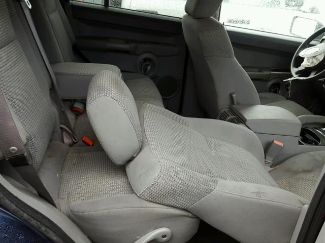 1J8HG48N56C173275 - 2006 JEEP COMMANDER ლურჯი ფოტო 6