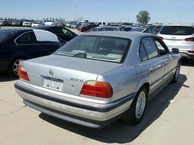 WBAGF8324VDL46008 - 1997 BMW 740 I AUTO SILVER photo 4