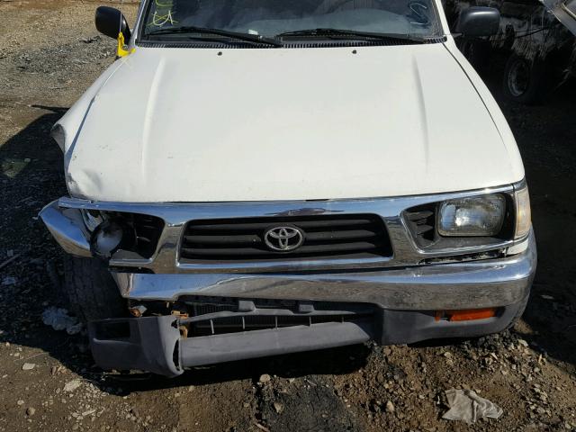 4TAWN72N1TZ156539 - 1996 TOYOTA TACOMA XTR WHITE photo 7