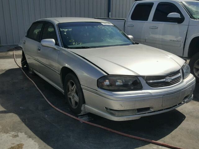 2G1WH52K359302533 - 2005 CHEVROLET IMPALA SILVER photo 1