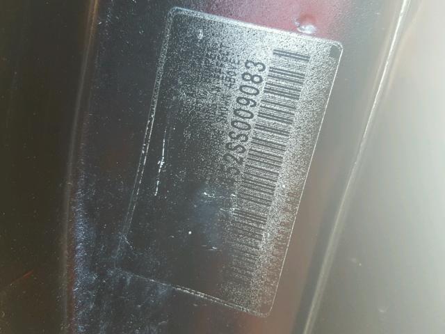 JH4DC4452SS009083 - 1995 ACURA INTEGRA LS RED photo 10