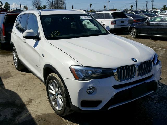 5UXWZ7C50H0T43563 - 2017 BMW X3 SDRIVE2 WHITE photo 1