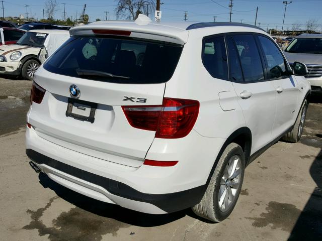 5UXWZ7C50H0T43563 - 2017 BMW X3 SDRIVE2 Weiß Foto 4