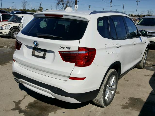 5UXWZ7C50H0T43563 - 2017 BMW X3 SDRIVE2 WHITE photo 4