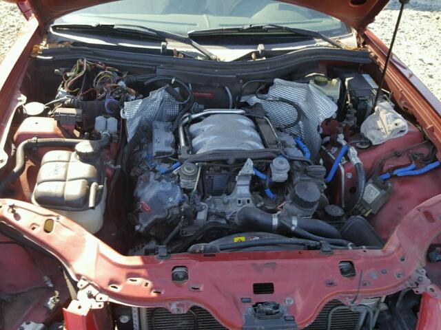 1C3AN65L65X055549 - 2005 CHRYSLER CROSSFIRE MAROON photo 7