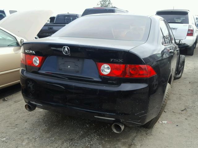 JH4CL96874C009755 - 2004 ACURA TSX BLACK photo 4