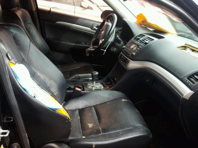 JH4CL96874C009755 - 2004 ACURA TSX BLACK photo 5