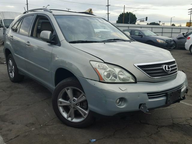 JTJGW31U872002283 - 2007 LEXUS RX 400H GRAY photo 1