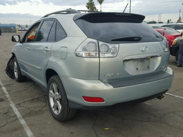 JTJGW31U872002283 - 2007 LEXUS RX 400H GRAY photo 3