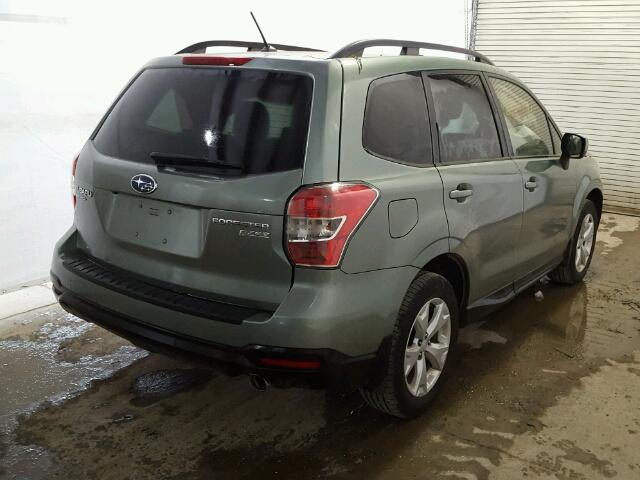 JF2SJADC1FH481016 - 2015 SUBARU FORESTER 2 GRAY photo 4