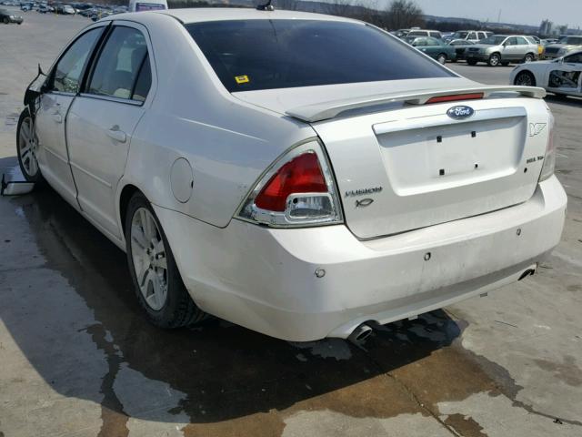 3FAHP08169R130170 - 2009 FORD FUSION SEL WHITE photo 3