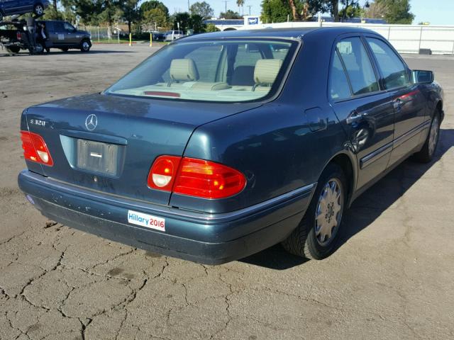 WDBJF65H0XA892967 - 1999 MERCEDES-BENZ E 320 GREEN photo 4