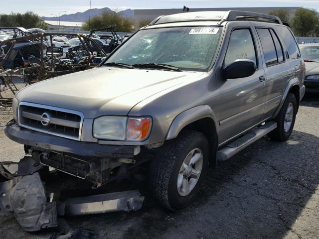 JN8DR09X63W711098 - 2003 NISSAN PATHFINDER TAN photo 2