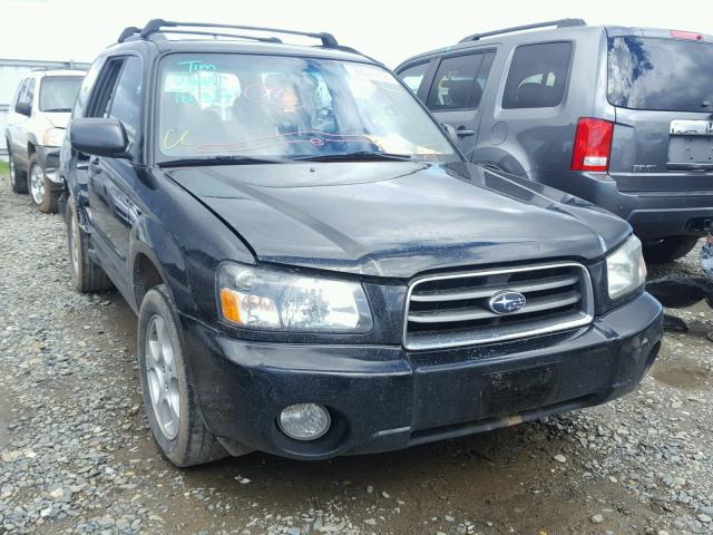 JF1SG65604H750256 - 2004 SUBARU FORESTER 2 BLACK photo 1