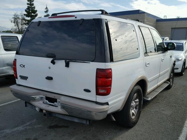 1FMRU17L3WLA64943 - 1998 FORD EXPEDITION WHITE photo 4