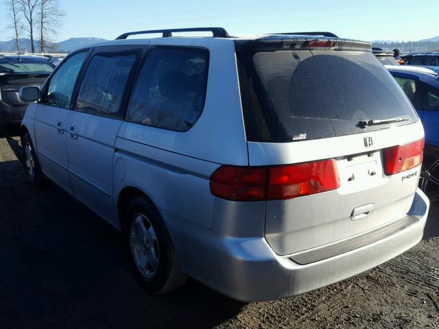 2HKRL18611H542886 - 2001 HONDA ODYSSEY EX SILVER photo 3