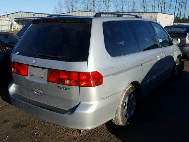 2HKRL18611H542886 - 2001 HONDA ODYSSEY EX SILVER photo 4