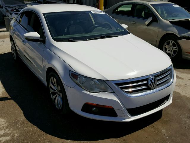 WVWMN7AN6AE552905 - 2010 VOLKSWAGEN CC SPORT WHITE photo 1