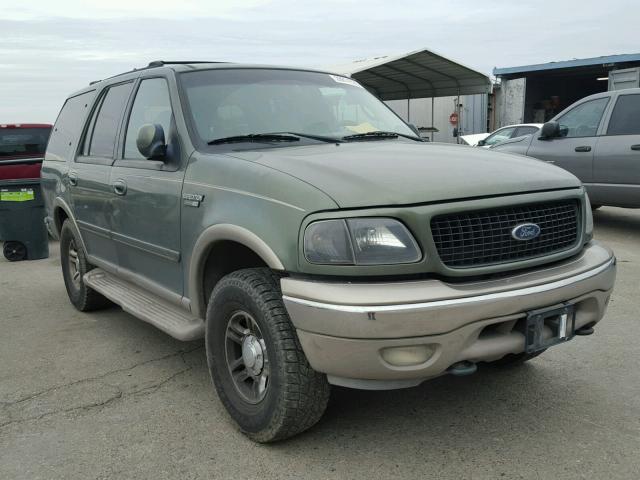1FMFU18L81LB06145 - 2001 FORD EXPEDITION GREEN photo 1
