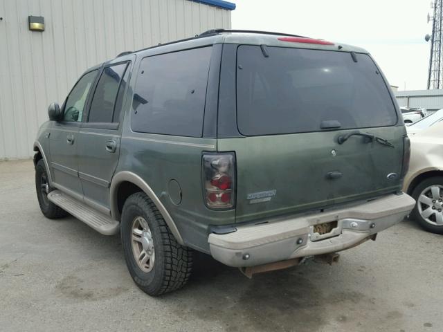 1FMFU18L81LB06145 - 2001 FORD EXPEDITION GREEN photo 3