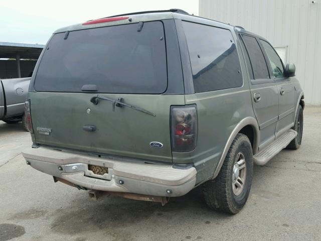 1FMFU18L81LB06145 - 2001 FORD EXPEDITION GREEN photo 4