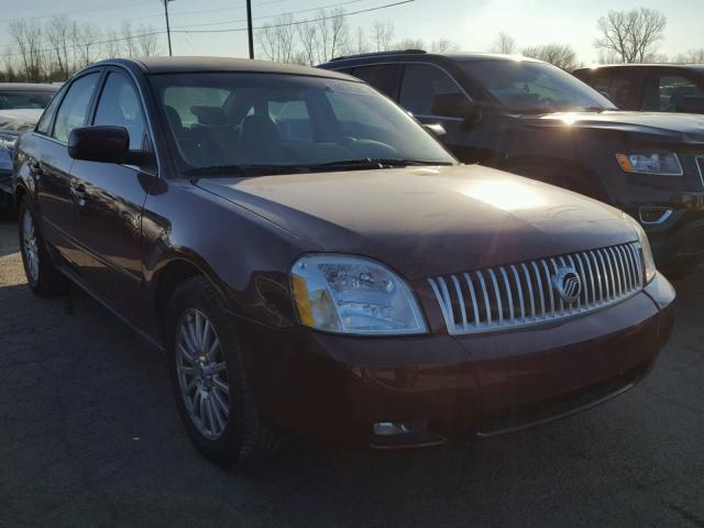 1MEFM42116G602156 - 2006 MERCURY MONTEGO PR RED photo 1