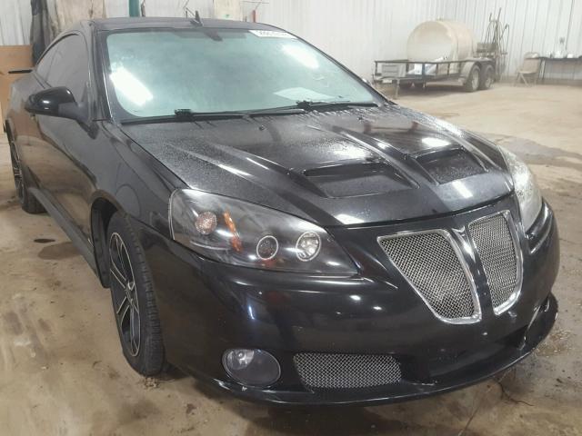 1G2ZM177784134811 - 2008 PONTIAC G6 GXP BLACK photo 1