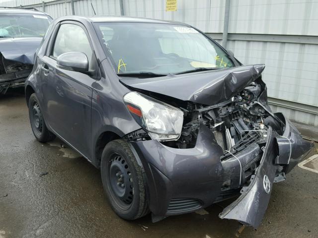 JTNJJXB07EJ029290 - 2014 SCION IQ GRAY photo 1