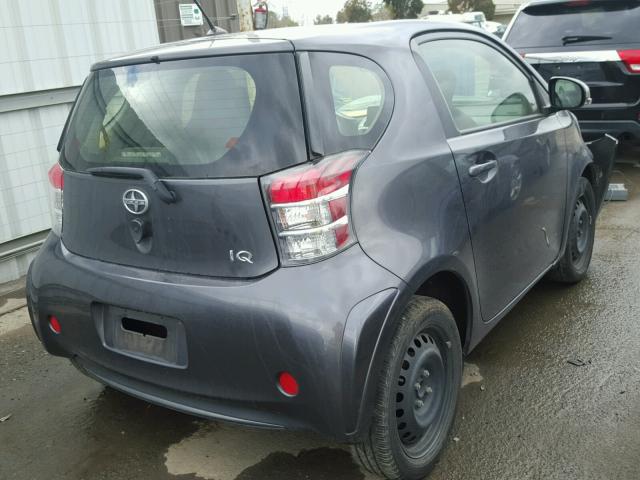 JTNJJXB07EJ029290 - 2014 SCION IQ GRAY photo 4