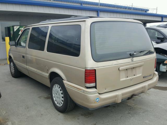 1P4GH44R4NX160769 - 1992 PLYMOUTH GRAND VOYA BEIGE photo 3