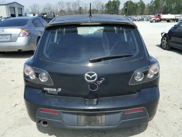 JM1BK343391222970 - 2009 MAZDA 3 S BLACK photo 9