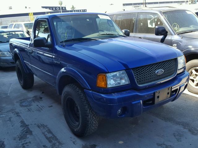 1FTYR11U33PB28552 - 2003 FORD RANGER BLUE photo 1