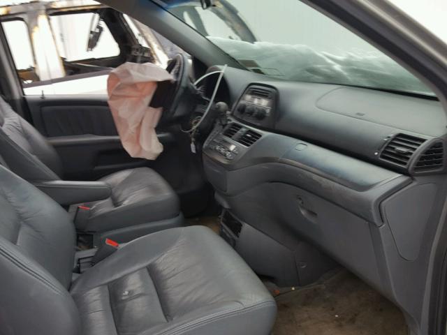 5FNRL38717B448535 - 2007 HONDA ODYSSEY EX GRAY photo 5