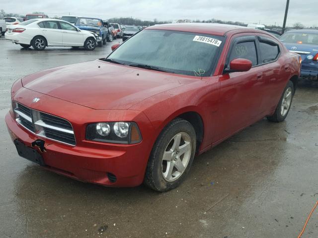 2B3CA4CD0AH177971 - 2010 DODGE CHARGER RED photo 2