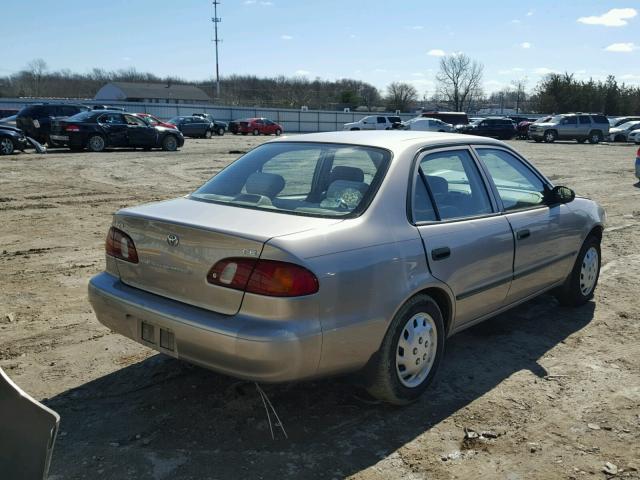 2T1BR12E6XC242658 - 1999 TOYOTA COROLLA VE BEIGE photo 4