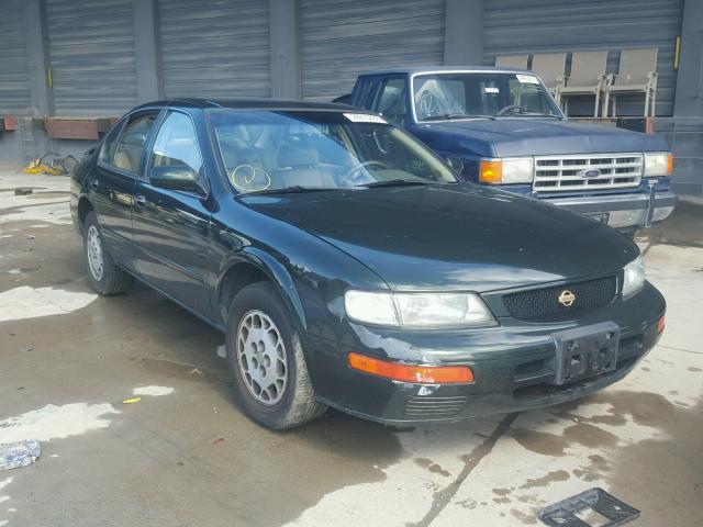 JN1CA21D3TT162072 - 1996 NISSAN MAXIMA GLE GREEN photo 1