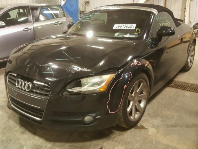 TRUMF38J781003522 - 2008 AUDI TT 2.0T BLACK photo 2